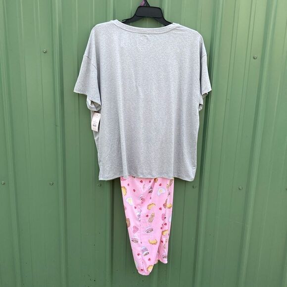 Women’s Ultra Soft Short Sleeve Pajama Lounge Sleep 2-Piece Set Size 2X - Picture 2 of 8